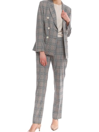 Блакитні брюки WEEKEND MAX MARA : фото 1 - Invogue